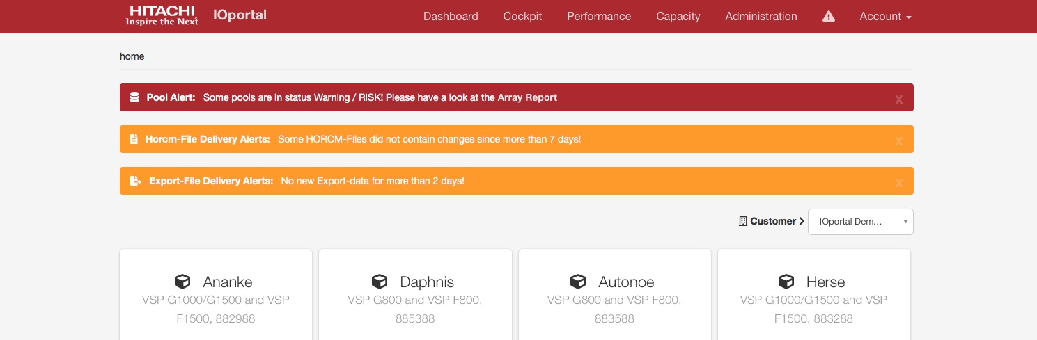 New IOportal feature - Alerts